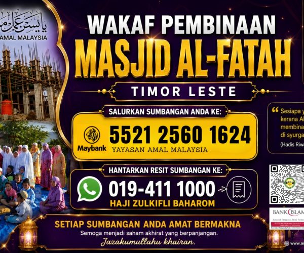 WAKAF PEMBINAAN MASJID AL-FATAH